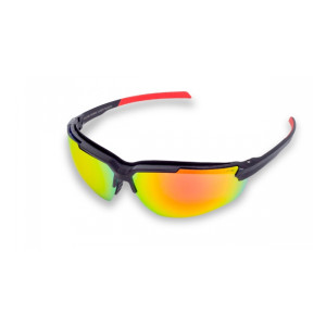 Oculos modelo Kronos espelhado vermelho